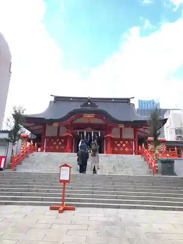 花園神社の本殿・本堂