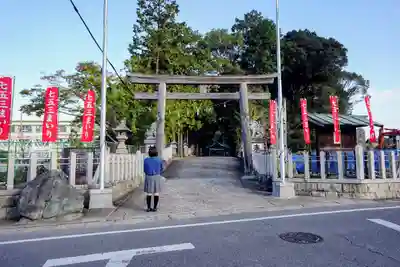 両社宮神社(宮町)の鳥居