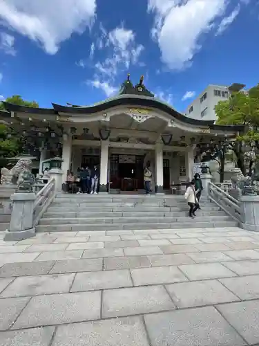 難波八阪神社の本殿