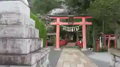 天河大辨財天社の鳥居