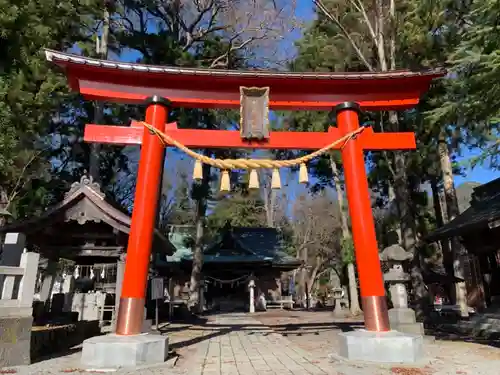 新倉富士浅間神社の鳥居