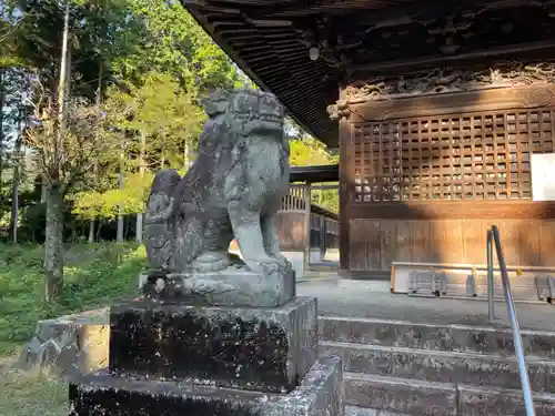 中原神社の狛犬