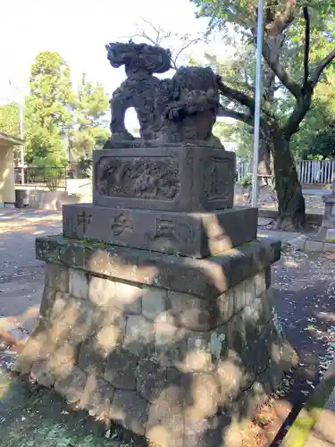 下保谷天神社の狛犬