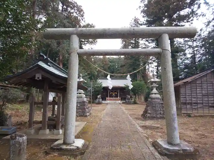 荒橿神社の鳥居