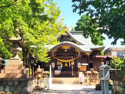 本土神社の本殿