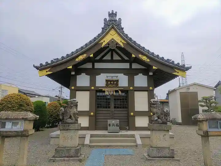 神明社(佐古木神明社)の本殿・本堂