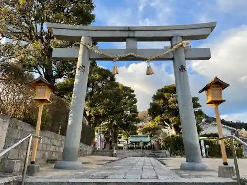 熊野神社の鳥居