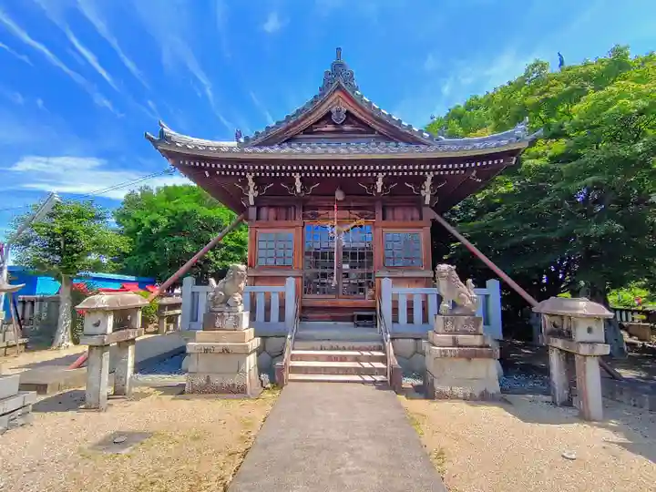 大日孁社(北方町)の本殿・本堂