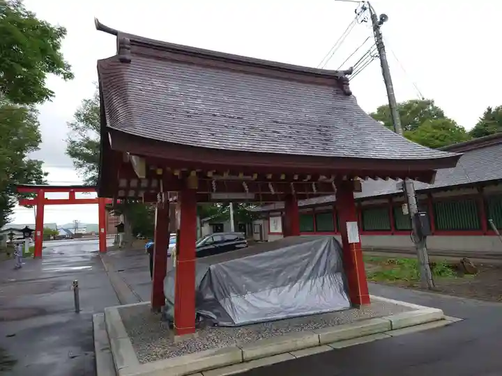 北海道護國神社の手水舎