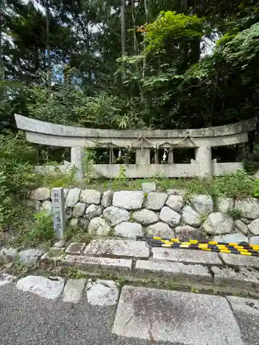 小椋神社の鳥居