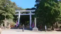 息栖神社の鳥居