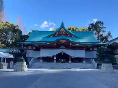 日枝神社の本殿・本堂