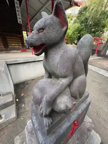 船堀稲荷神社の狛犬