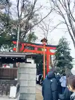 花園神社の初詣