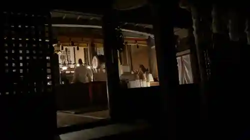 柏原八幡宮のお祭り