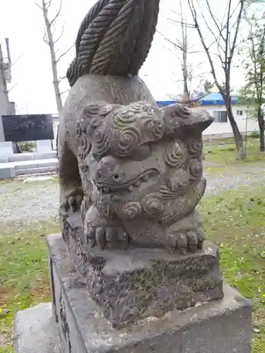 新篠津神社の狛犬