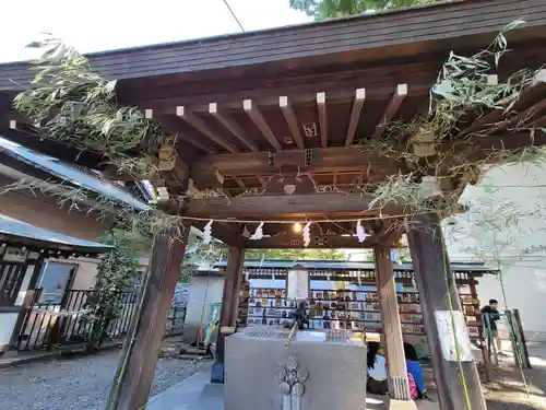 北野神社の手水