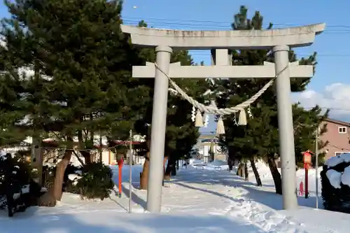 鹿部稲荷神社の鳥居