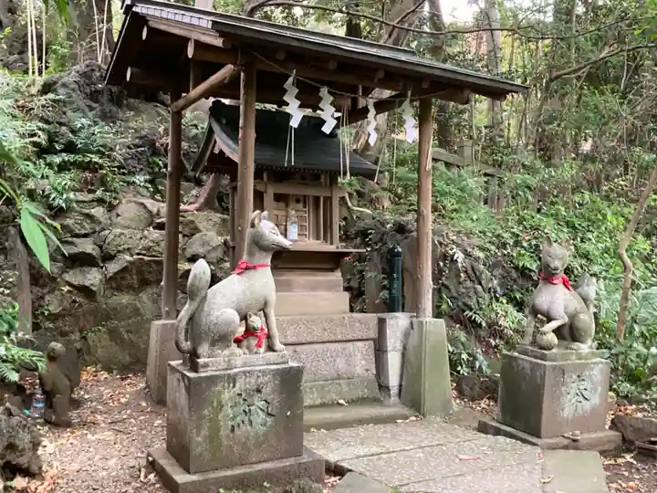 赤坂氷川神社の狛犬