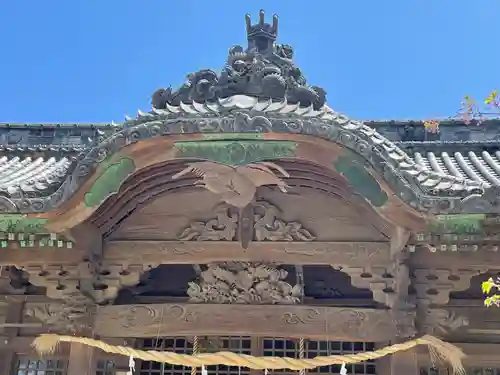 早吸日女神社の芸術