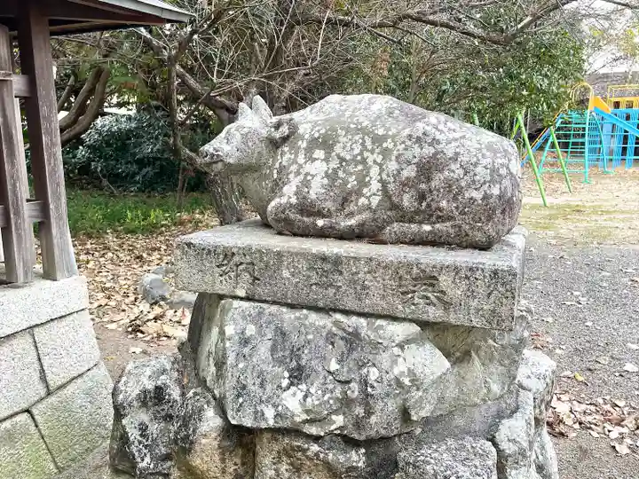 天満宮(下物)の狛犬
