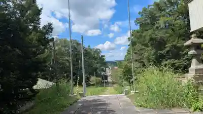 忠類神社の景色