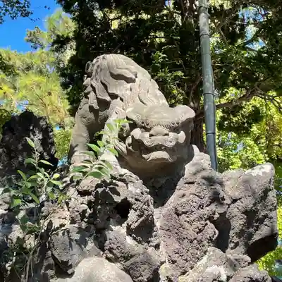 山野浅間神社の狛犬