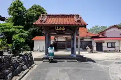 安福寺の山門・神門