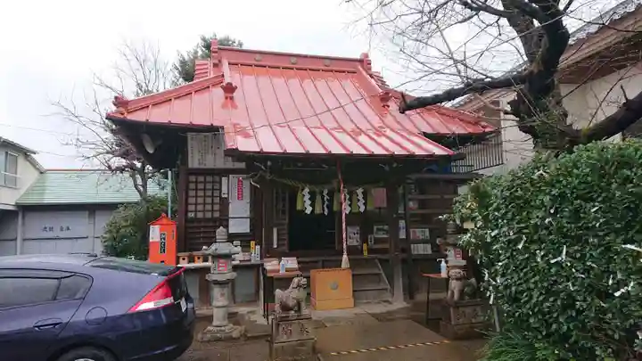 染井稲荷神社の本殿・本堂