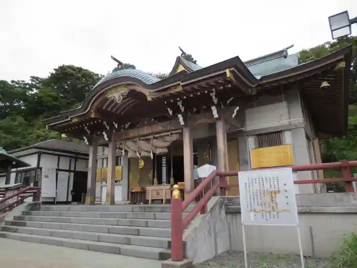 本牧神社の本殿・本堂
