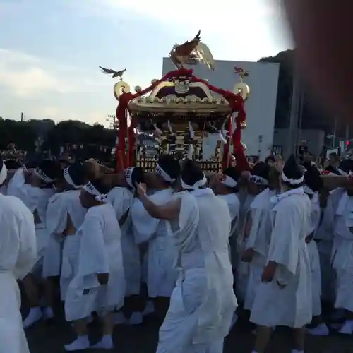 鴨居八幡神社のお祭り