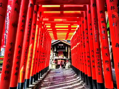 稲荷社（道徳稲荷神社）の鳥居