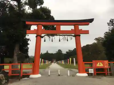 賀茂別雷神社(上賀茂神社)の鳥居