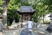 八幡社(矢作)の本殿・本堂