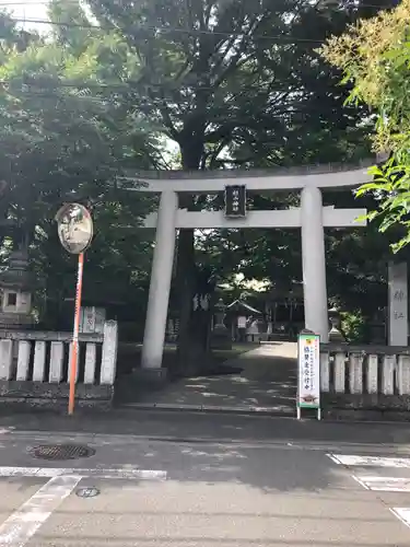 戸部杉山神社の鳥居