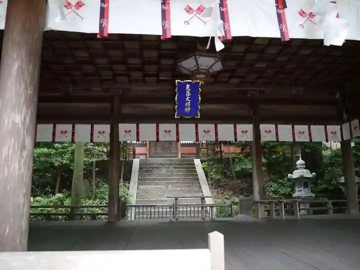 矢田坐久志玉比古神社の本殿・本堂