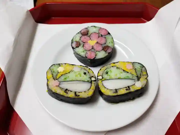 伏木香取神社の食事