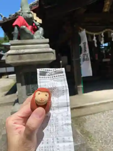 清洲山王宮　日吉神社のおみくじ