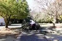 平川神明宮の手水舎
