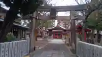 西長洲八幡神社の鳥居