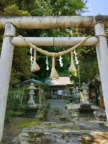 藏皇神社の鳥居