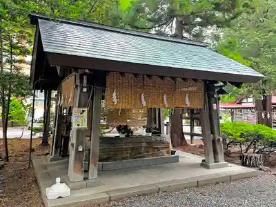 琴似神社の手水舎