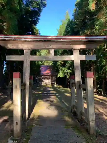 沼御前神社の鳥居