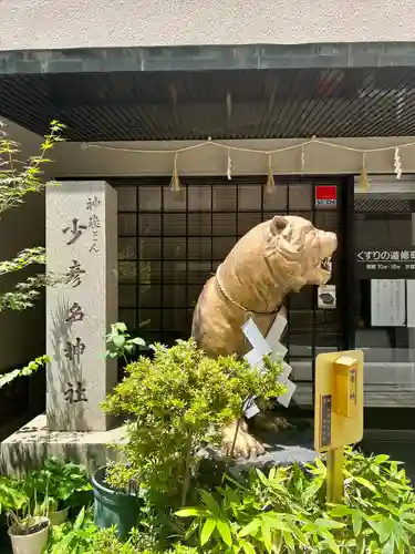 少彦名神社の狛犬