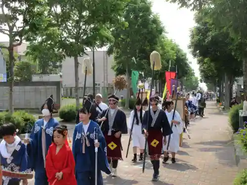 釧路一之宮 厳島神社のお祭り