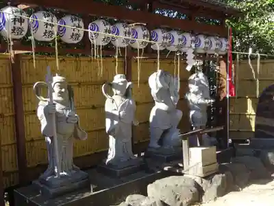 中野沼袋氷川神社の末社・摂社