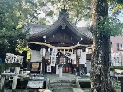 白金龍王社の本殿・本堂