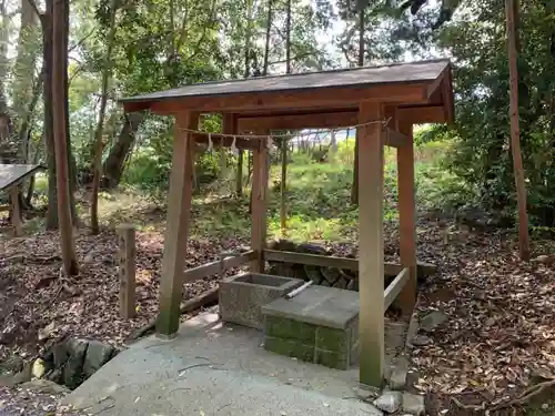 比佐豆知菅原神社の手水舎