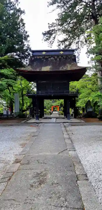 恵林寺の山門・神門