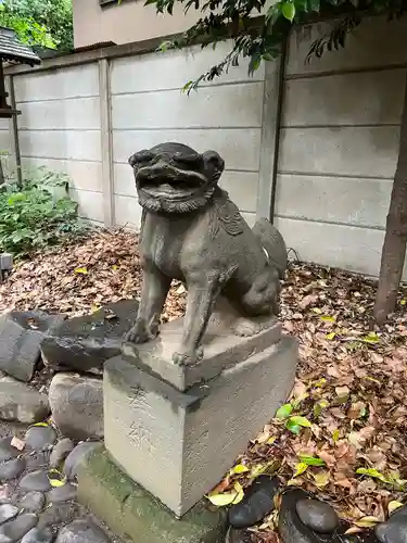 代々木八幡宮の狛犬